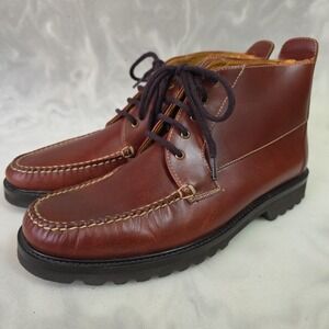 Vintage Orvis Heritage Leather Chukka Boots Men's 11 Made in Brazil 68CG NWOT